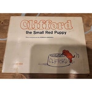 VTG Clifford‎ by Norman Bridwell-the Small Red Puppy-1972 - 1st Printing-Sept